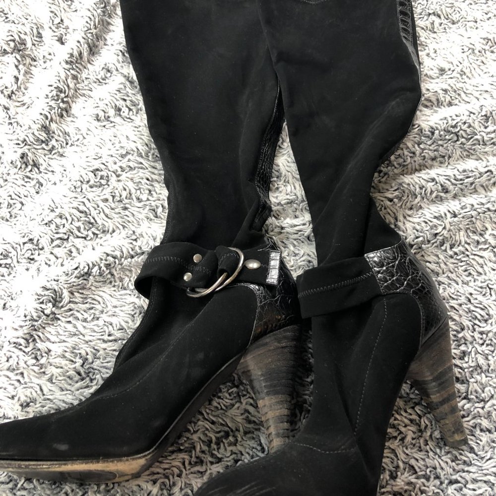 Donald J. Pliner Suede Boots -Vero Cuoio - Picture 8 of 9